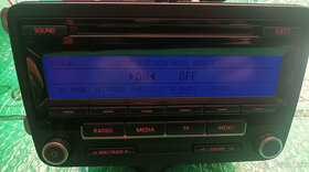 Autotádio originál VW RCD 310 Blaupunkt -TOP - 5