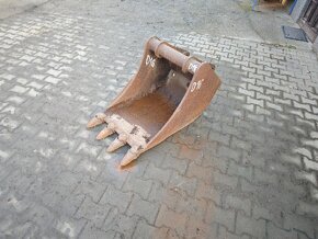 Lžíce podkopová zubatá pevná 60 cm, D16 - 5