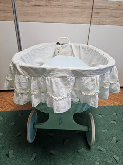 Proutěný koš pro miminko Leipold - 5