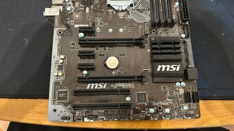 MSI B150 PC MATE + i5-7400 (4C/4T) - 5