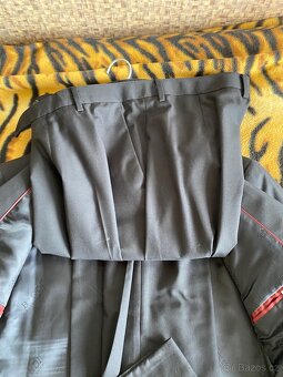 Černý oblek Bandi 50/170 tailored fit - 5