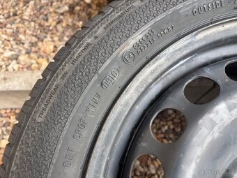 Plechové disky 16" s pneu letní 98% - 205/55 R16 - Octavia - 5