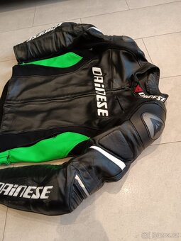 Dainese Racing-Pánská kožená moto kombinéza, dvoudílná - 5