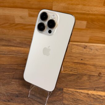 iPhone 14 Pro 256GB, zlatý, 100% baterie, eSIM (rok záruka) - 5