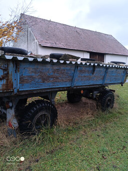 Vlek za traktor, vůz 5 t - 5