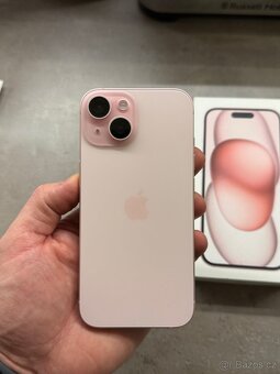 Apple iPhone 15, 256Gb, Pink – TOP stav - 5