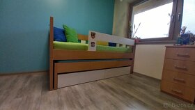 Vyvýšená postel s úložným prostorem - 5