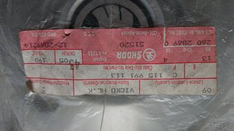 Nové Favotit středové krytky pokličky alu kol silver line - 5
