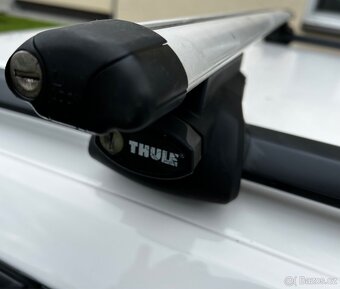 Thule příčníky + držáky kol - 5