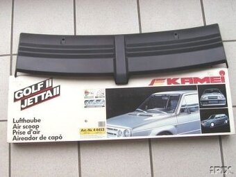 Hood scoop Golf Mk2 Jetta spojler na prednú kapotu - 5