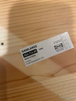 Jídelní stůl kulatý IKEA Gamlared - 5