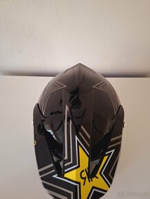 Nová motokrosové helma ROCKSTAR + doplňky zdarna - 5