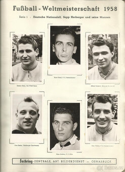 Sporty z celého světa, Mistrovství světa ve fotbale 1958, sb - 5