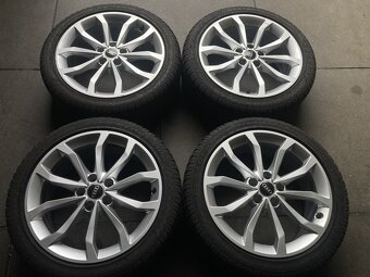 Zimní alu kola AUDI A4 S4 B9 18" 5x112 + 225/45R18 DOT2023 - 5