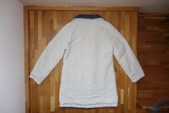 Dámská oboustranná bunda/kabát podzim/zima vel. L - 5