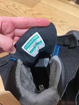 Detske bezecke boty Fischer Prolink JN Black/BLue 33.5 - 5