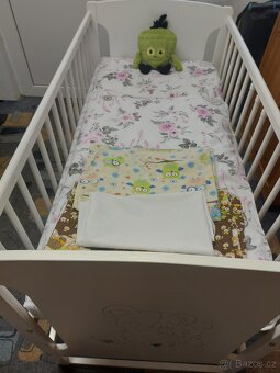 Detska postylka +přebalovací pult a komoda - 5