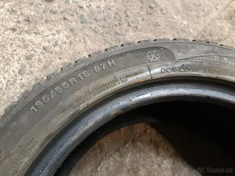 KUMHO 195/55 r16 87h zimní sada - 5