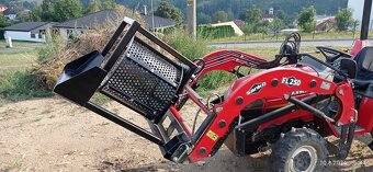 Kátrovací,prosévací lžíce lopata na malotraktor - 5