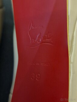 Lodičky Christian Louboutin , vel 39. - 5