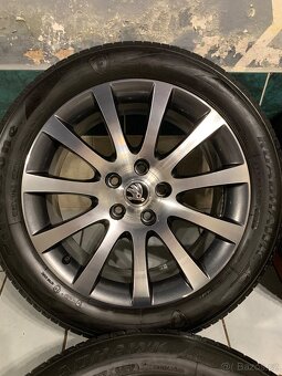Alu kola Škoda R17 5X112 LETNÍ PNEU 225/50 R17 ANNAPURNA 2 - 5