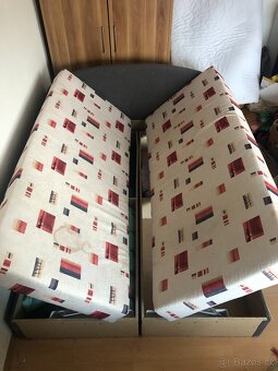 Čalouněná manželská postel 160x200 s úložným prostorem - 5