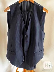 Značkový pánský společenský oblek - 5