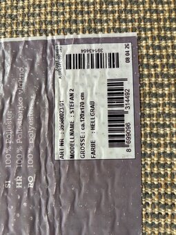 Šedý koberec 120x170cm - 5