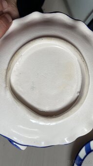 Modrobílé talíře - 5