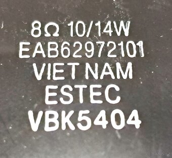 Repro do TV LG NOVÉ - 5