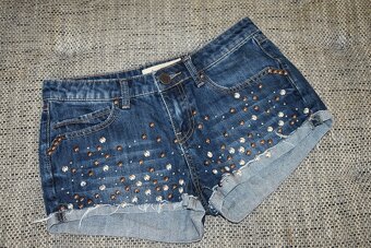 Značkové kraťasy Next, H&M velikost 146/152/158 - 5