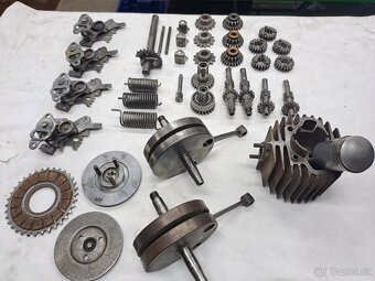 Jawa 50 pionýr typ 550/555 /05/20/21/23/mustang/fichtl/paŕez - 5