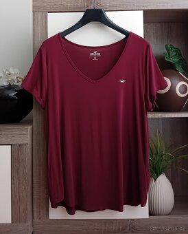 Hollister dámské tričko vel. XL - 5