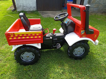 Šlapací traktor Rolly Toys rollyUnimog Fire - 5