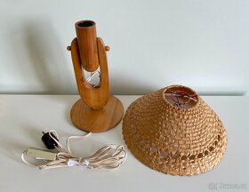Starožitná stolní lampa lampička Úluv Brusel - 5