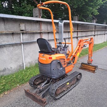Minibagr Kubota U10-3 - 5
