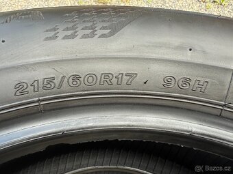4 Letní pneumatiky Bridgestone Turanza T005 215/60 R17 - 5