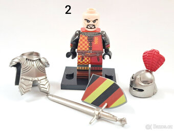 Minifigurky Gotičtí rytíři (1), typ Lego - 5