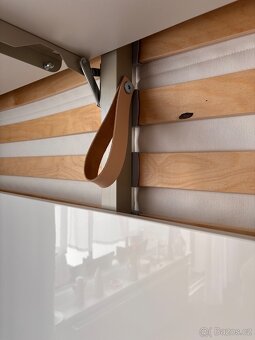 Výklopná postel Bed Concept 160/200 lesk bílá - 5