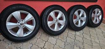 Originál alu Škoda Kodiaq 5x112 215/65 R17 - 7,5mm - 5