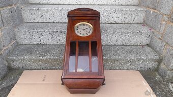 Staré nástěnné hodiny Junghans 78 cm - 5