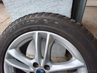 Alu kola 5x108 r17 na Ford celoroční pneumatiky 235/50 r17 - 5