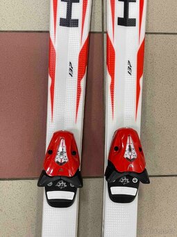 DĚTSKÉ LYŽE HEAD ČERVENO/ BÍLÉ 137CM - 5