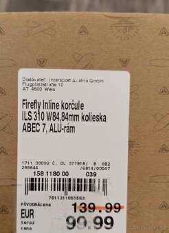 Super kolečkové/inline brusle 38 - 5