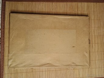 Starý dodací list v ramecku - 5