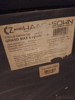 Prodám krbová kamna s výměníkem - 5