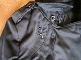 Jarní kabát vel. S, černý, francouzský výrobce - 5