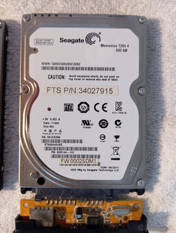 PC - Sata rámeček 2.0 pro HDD 2,5 disky + redukce na USB 2.0 - 5
