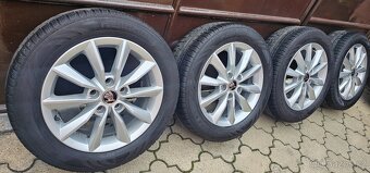 Originál alu Škoda 3 5x112 205/55 R16 - zimní - 5