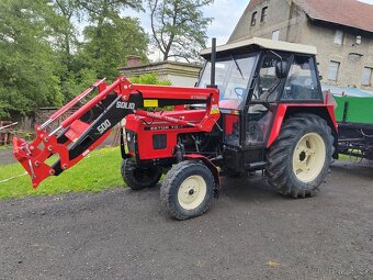 Zetor 7011, čelní nakladač - 5